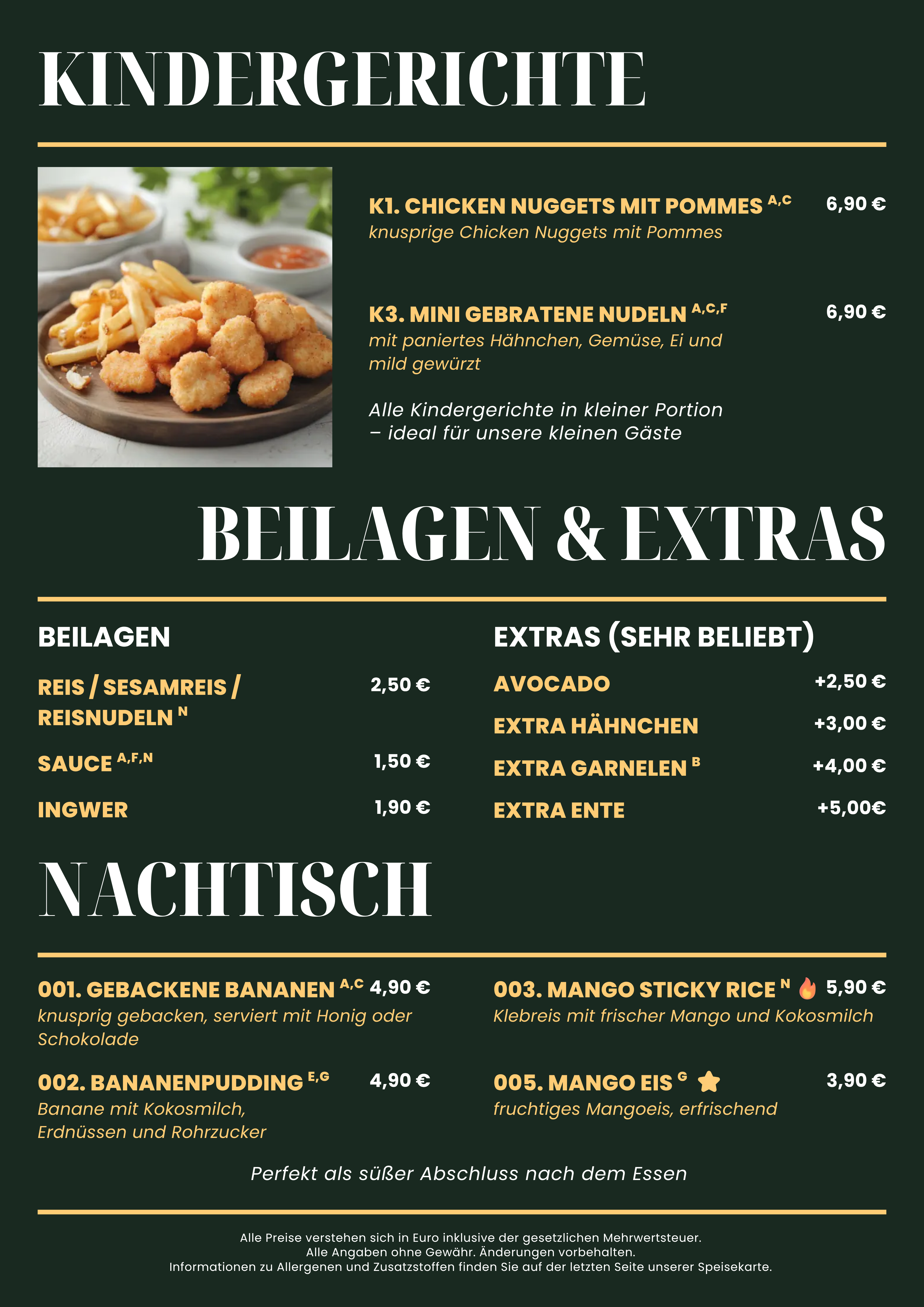 Speisekarte Seite 7